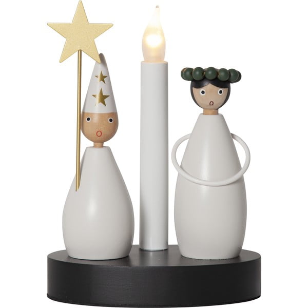 Crno-bijeli svjetlosni ukras s božićnim motivom Christmas Joy – Star Trading