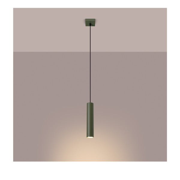 Zelena viseća svjetiljka Castro – Sollux-image-1