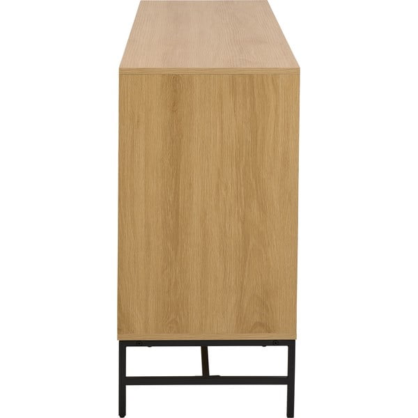 Komoda u dekoru hrasta u prirodnoj boji 158x80x40 cm Albany  – Actona-image-3