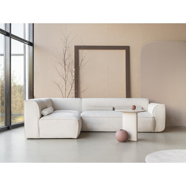 Krem kutna garnitura (s lijevim kutom) Flex Felix – Miuform-image-1