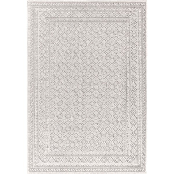 Sivi vanjski tepih 290x200 cm Terrazzo - Floorita