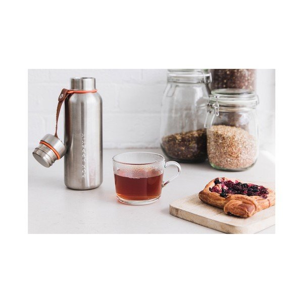 Narančasta 2zidna termo boca od nehrđajućeg čelika Black + Blum Insulated Vacuum Bottle, 500 ml-image-4