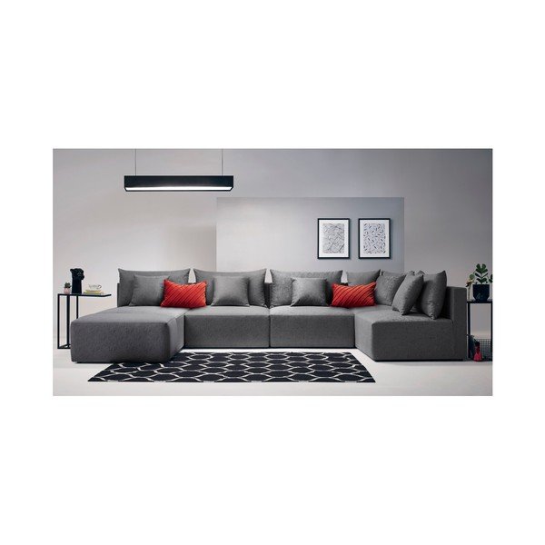 Siva modularna sofa Bobochic Paris Metis-image-4