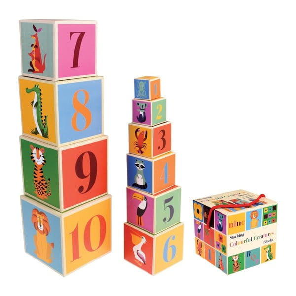 Kocke za igru Rex London Colourful Creatures-image-2