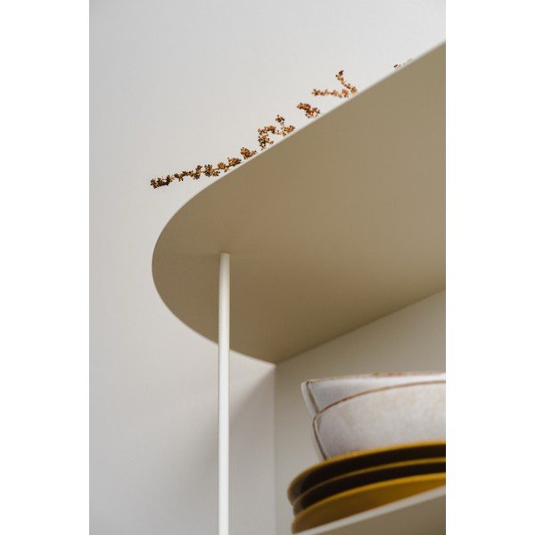 Crna metalna polica s više razina 80 cm Lina – noo.ma-image-2