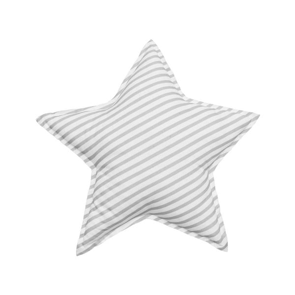 Dječji pamučni jastuk u obliku zvjezdice BELLAMY Stripes