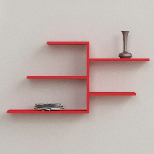 Polica Faba zid, crvena-image-1