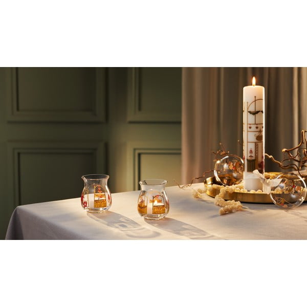 Stakleni ručno puhani božićni ukras ø 8 cm Annual Christmas Bauble – Holmegaard-image-1