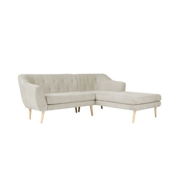 Bež kauč s ležaljkom s desne strane Mazzini Sofas Sicile-image-3