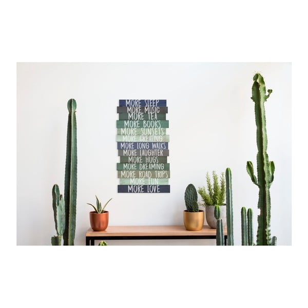 Ukrasni znak 30x50 cm I Want More – Really Nice Things-image-1