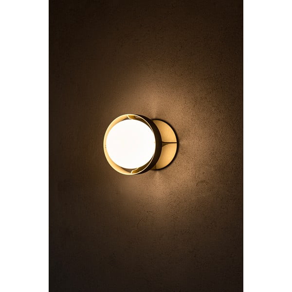 Zidna lampa s mogućnosti zatamnjivanja u zlatnoj boji Loop – tala-image-2