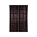 Smeđa biblioteka od masivnog bora 148x223 cm Anita – Støraa