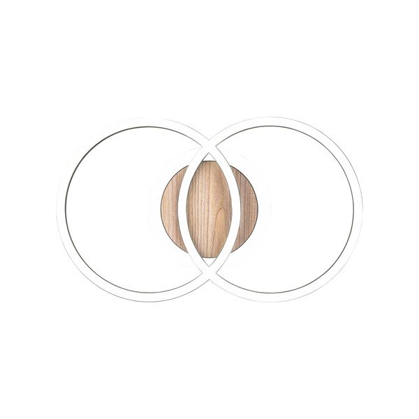 Crno-smeđa LED stropna svjetiljka s mogućnošću zatamnjivanja 28x46 cm Giro – Reality-image-3