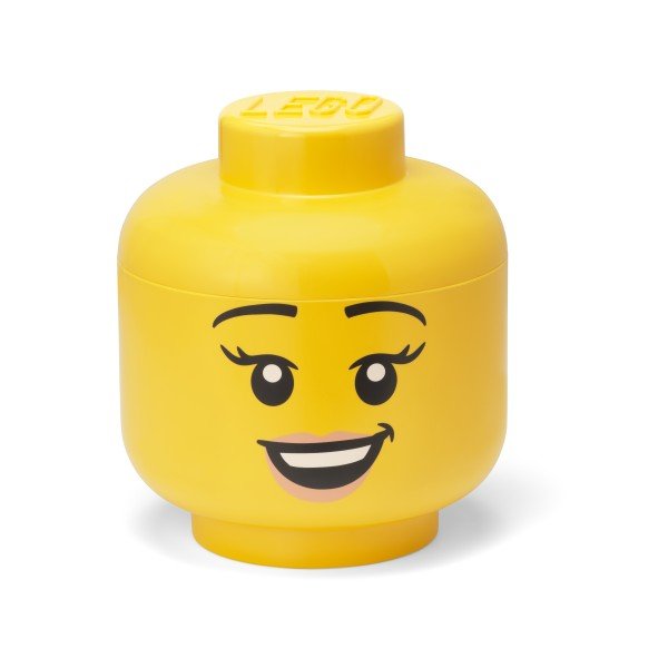 Plastična dječja kutija za pohranu Head - LEGO®-image-1