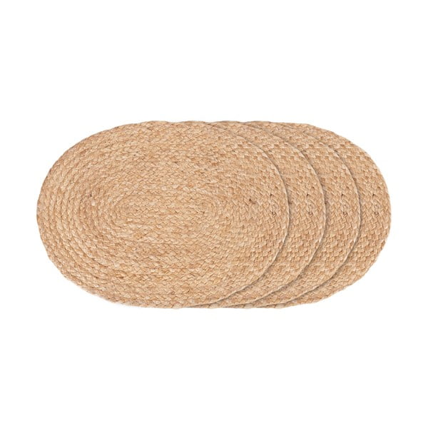 Podmetač 4 kom od jute 35x45 cm Bombay – House Nordic