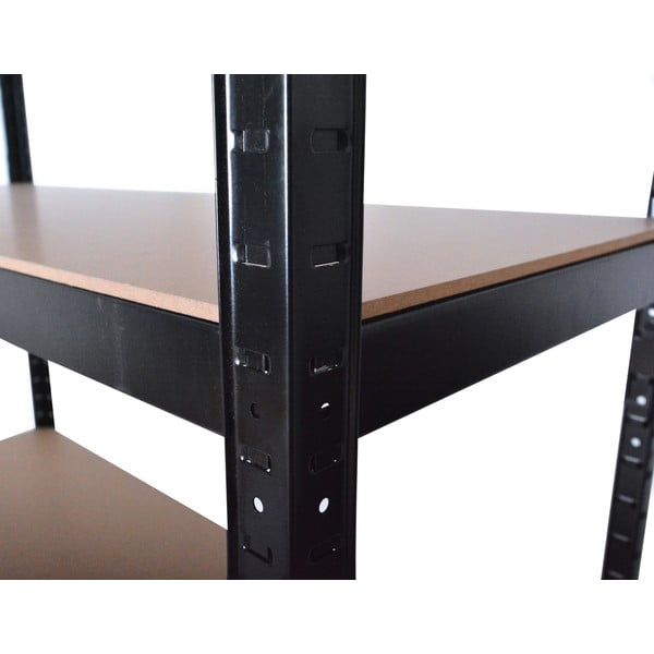 Crni metalni regal za radionicu 120x180 cm – Rojaplast-image-3