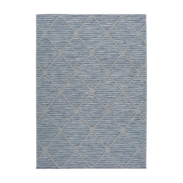 Plavi vanjski tepih Universal Cork, 55 x 110 cm