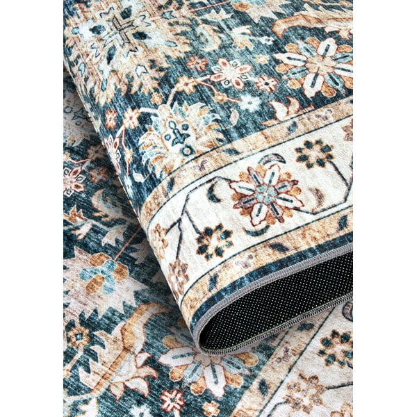 Plavi tepih 160x230 cm Saveh Blue Cream – Elle Decoration-image-3