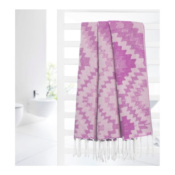 Hamam ručnik Vive Purple, 95x180 cm-image-4