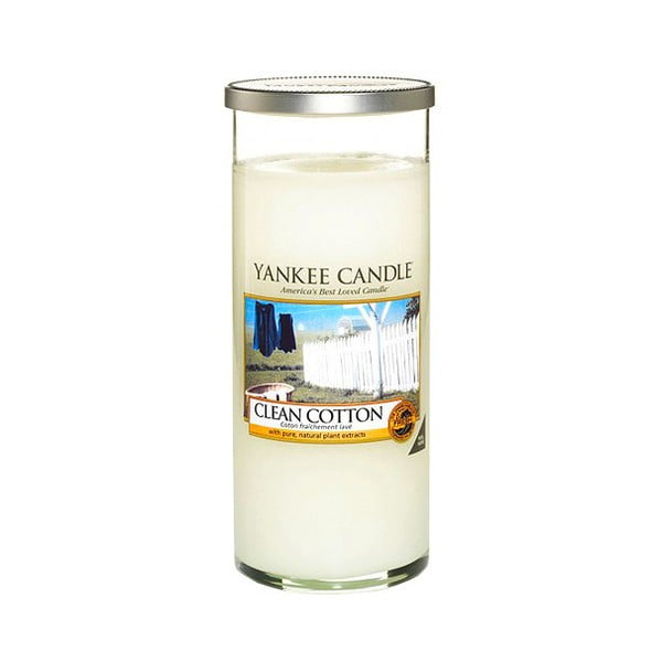 Yankee Candle Pure Cotton, vrijeme gorenja do 140 sati