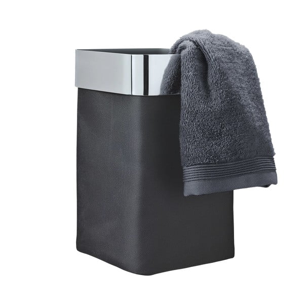 Antracitno siva tekstilna košara za rublje Nexio – Blomus-image-2