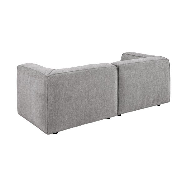 Svijetlosiva modularna sofa Bonami Selection Fairfield, 208 cm-image-4