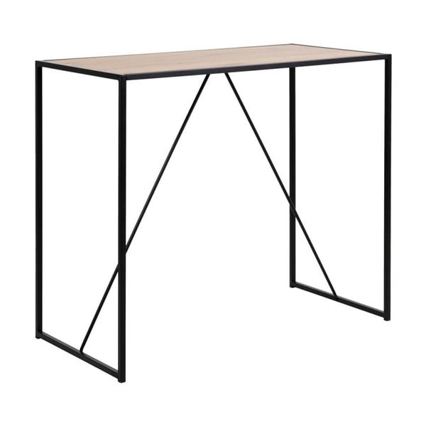 Crno-smeđi barski stol Actona Seaforda-image-2