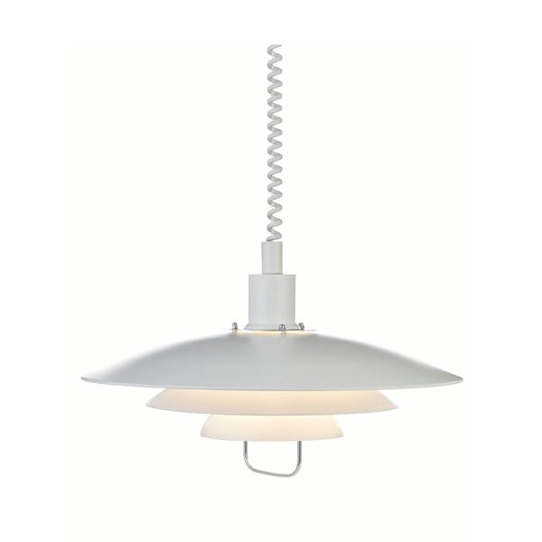 Bijela viseća svjetiljka Markslöjd Kikrenes, ø 48 cm