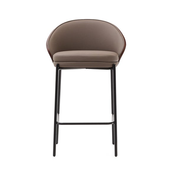Smeđa barska stolica (visine sjedala 65 cm) Eamy – Kave Home-image-4