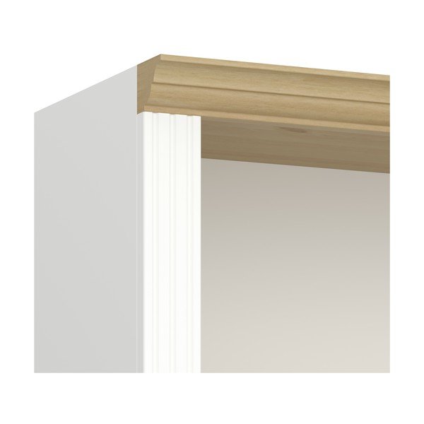 Bijeli regal u dekoru bora 82x189 cm Nola - Tvilum-image-1