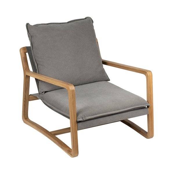Siva drvena vrtna stolica Azenon - Côté Table