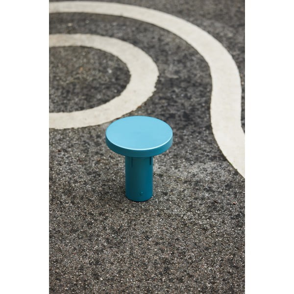 Plava LED stolna lampa s mogućnosti zatamnjivanja (visina 20 cm) BringMe – Hübsch-image-3