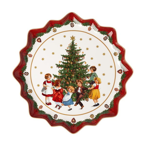 Porculanski tanjur s božićnim motivom Villeroy & Boch, ø 39 cm