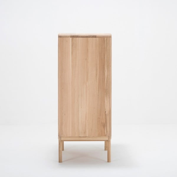 Komoda od punog hrasta s ladicom Gazzda Fawn-image-4