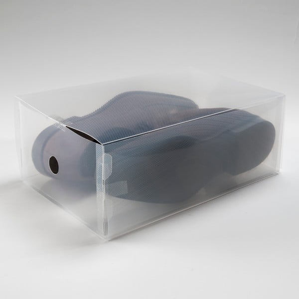 Prozirna kutija za odlaganje cipela Compactor Practic, 34 x 42 cm