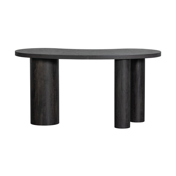 Tamno smeđi pomoćni stol u dekoru bora 70x150 cm Maan – WOOOD-image-4