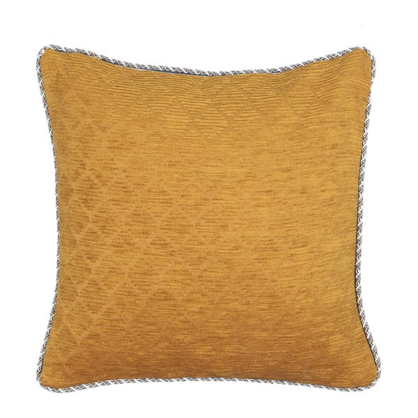 Narančasto-sivi obostrani jastuk Kate Louise Garro, 45 x 45 cm