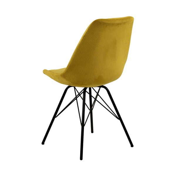 Žuta blagovaonska stolica Eris - Actona-image-4