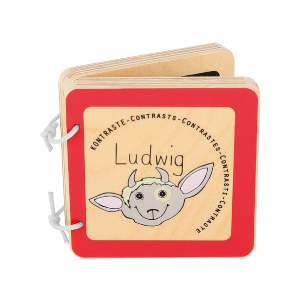 Dječja drvena knjiga Legler Ludwig the Billy Goat