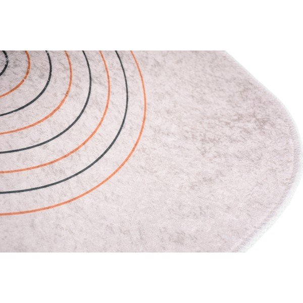 Krem perivi tepih 80x120 cm Oval – Vitaus-image-2