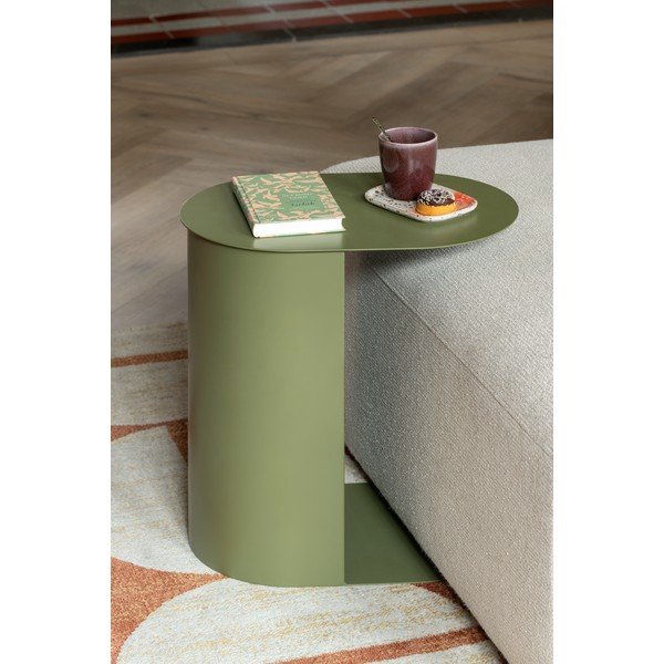 Metalni pomoćni stol Riqueza Oval – Leitmotiv-image-1