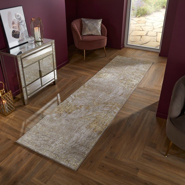 Bež staza Flair Rugs Arissa, 80 x 300 cm-image-1