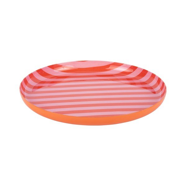 Narančasti/svijetlo ružičasti željezan tanjur ø 22 cm Animado – PT LIVING