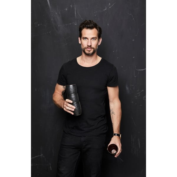 Crne keramičke šalice u setu 4 kom za latte 270 ml Gastro Black/Mix – Bitz-image-1