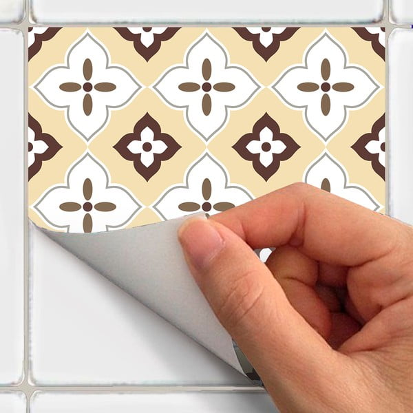 Set od 24 zidne naljepnice Ambiance Kenjito, 15 x 15 cm-image-2