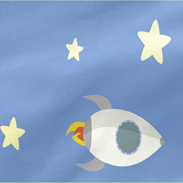 Dječja pamučna plahta happynois astronaut, 120 x 60 cm-image-3
