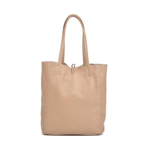 Bež ženska kožna torbica Sofia Cardoni Shopper-image-3
