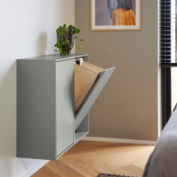 Prljavo plava zidna košara za rublje Laundry Box – ReCollector-image-2
