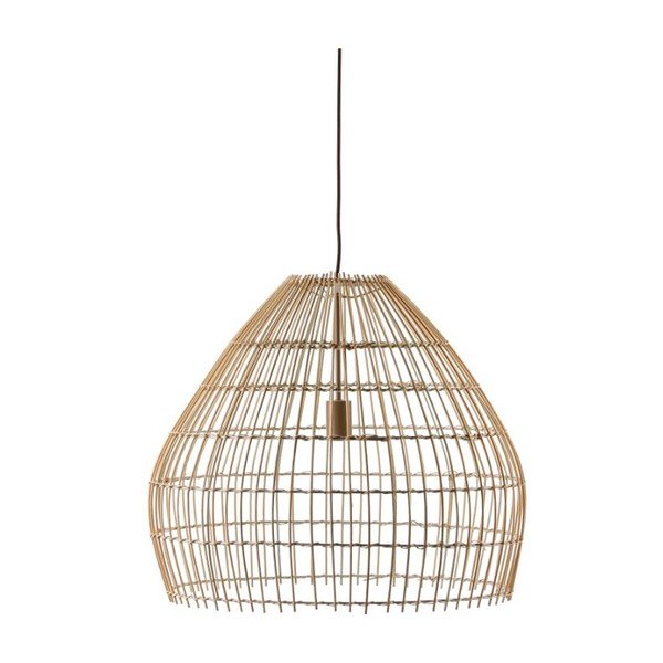 Viseća lampa s bambusovim sjenilom Tierra Bella Le Lue, ø 60 cm