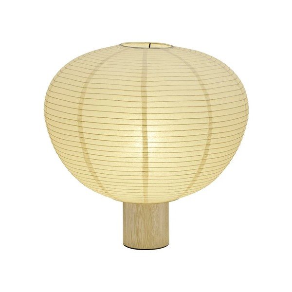 Bijela/u prirodnoj boji stolna lampa s papirnim sjenilom (visina 45 cm) Kami – Blomus-image-3